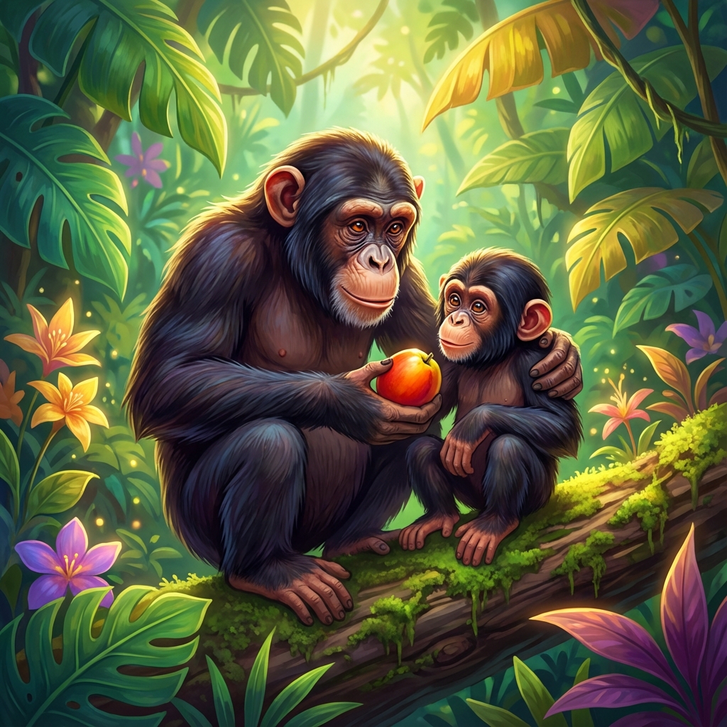 Afbeelding van een Chimpansee