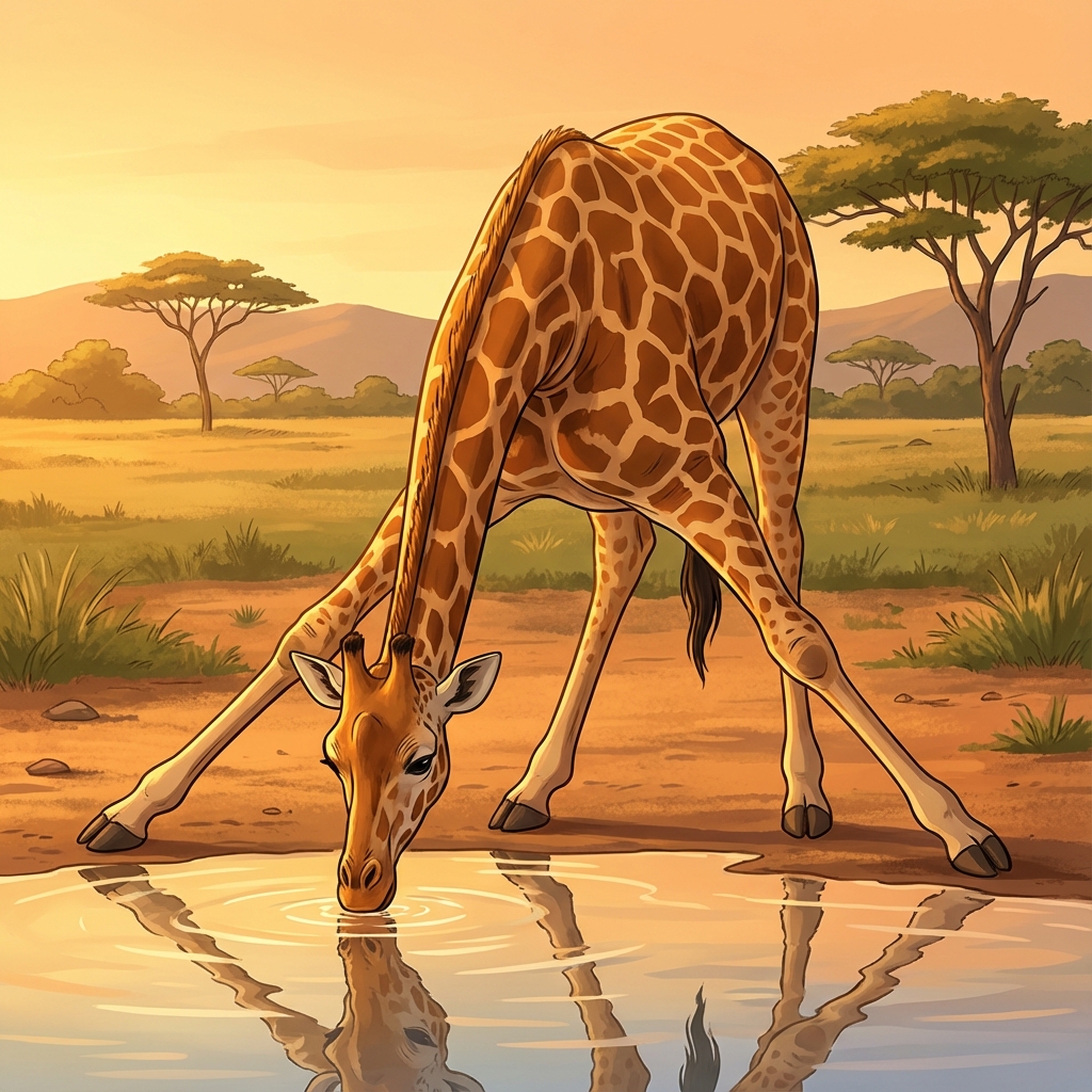 Afbeelding van een Giraf