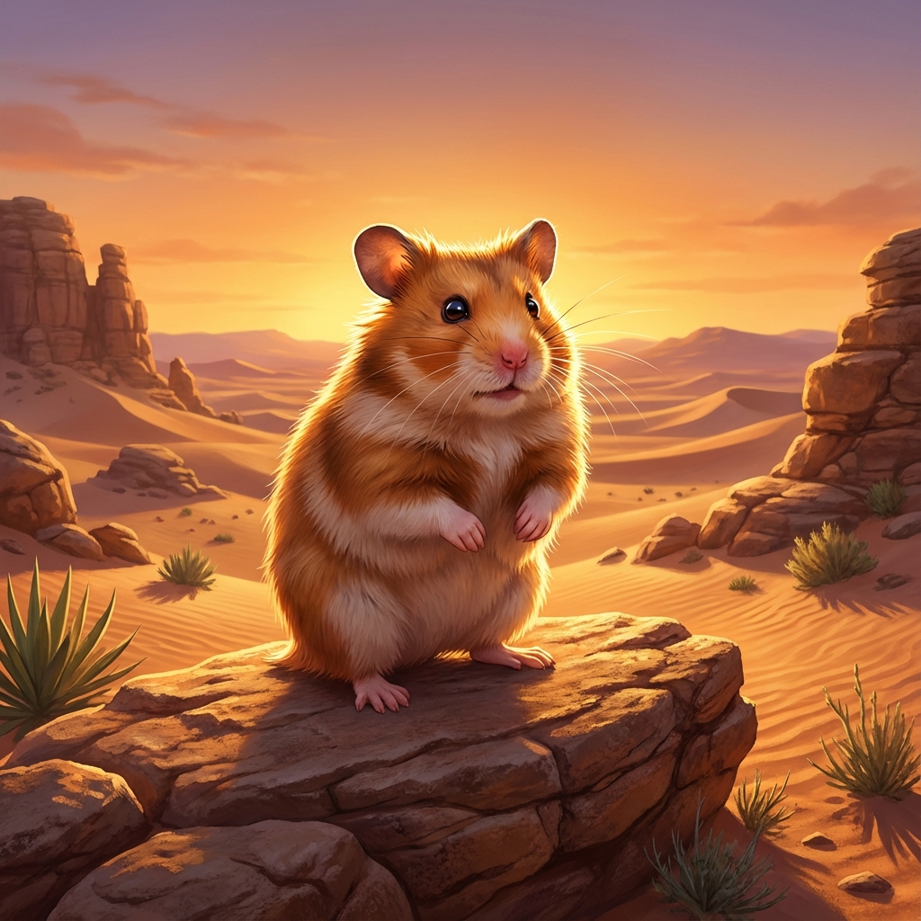 Afbeelding van een Hamster