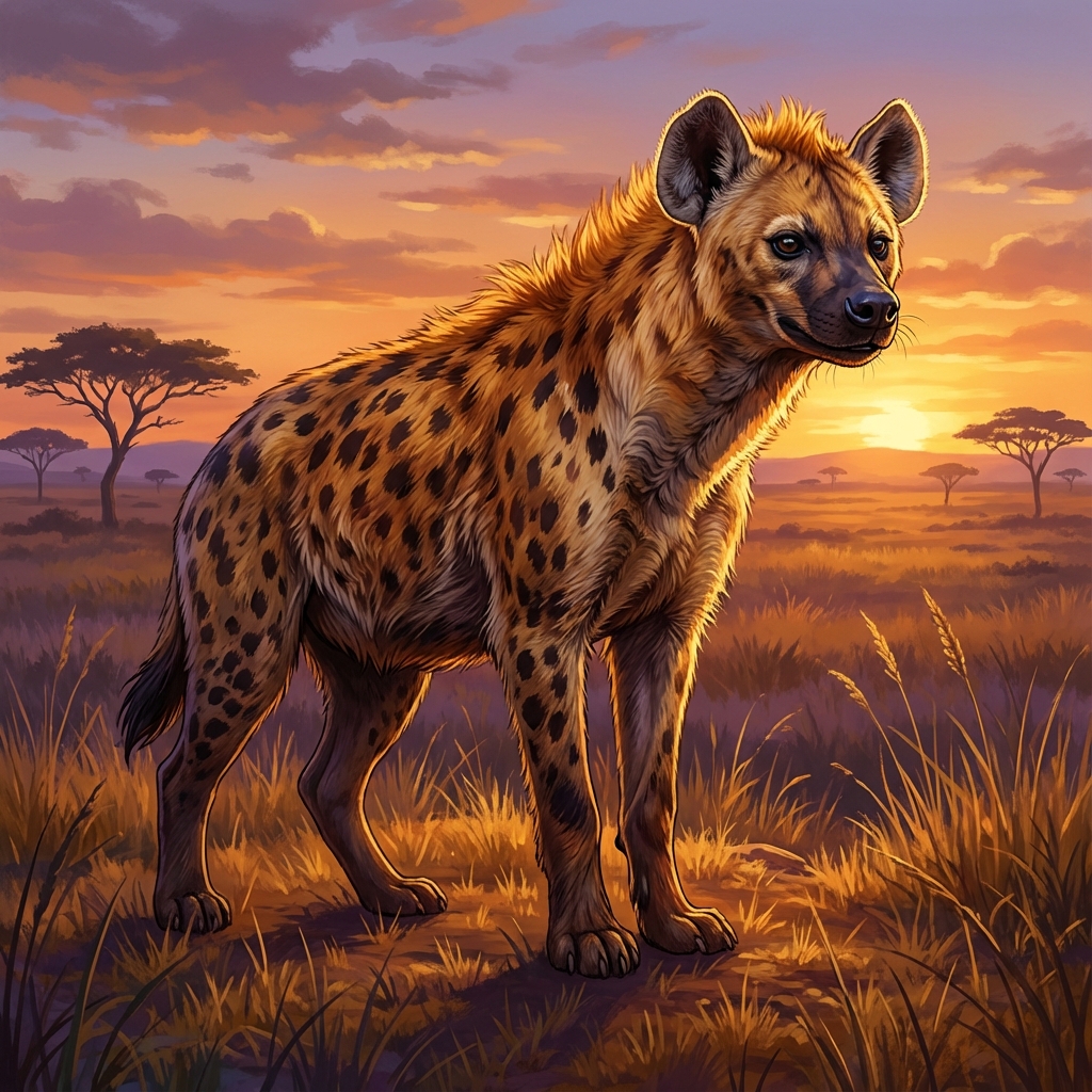 Afbeelding van een Hyena