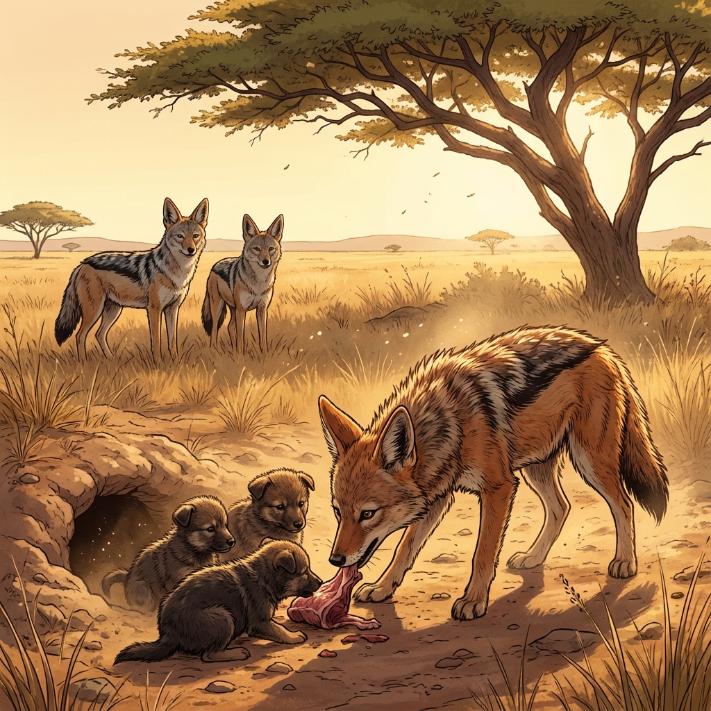 Afbeelding van een Jakhals