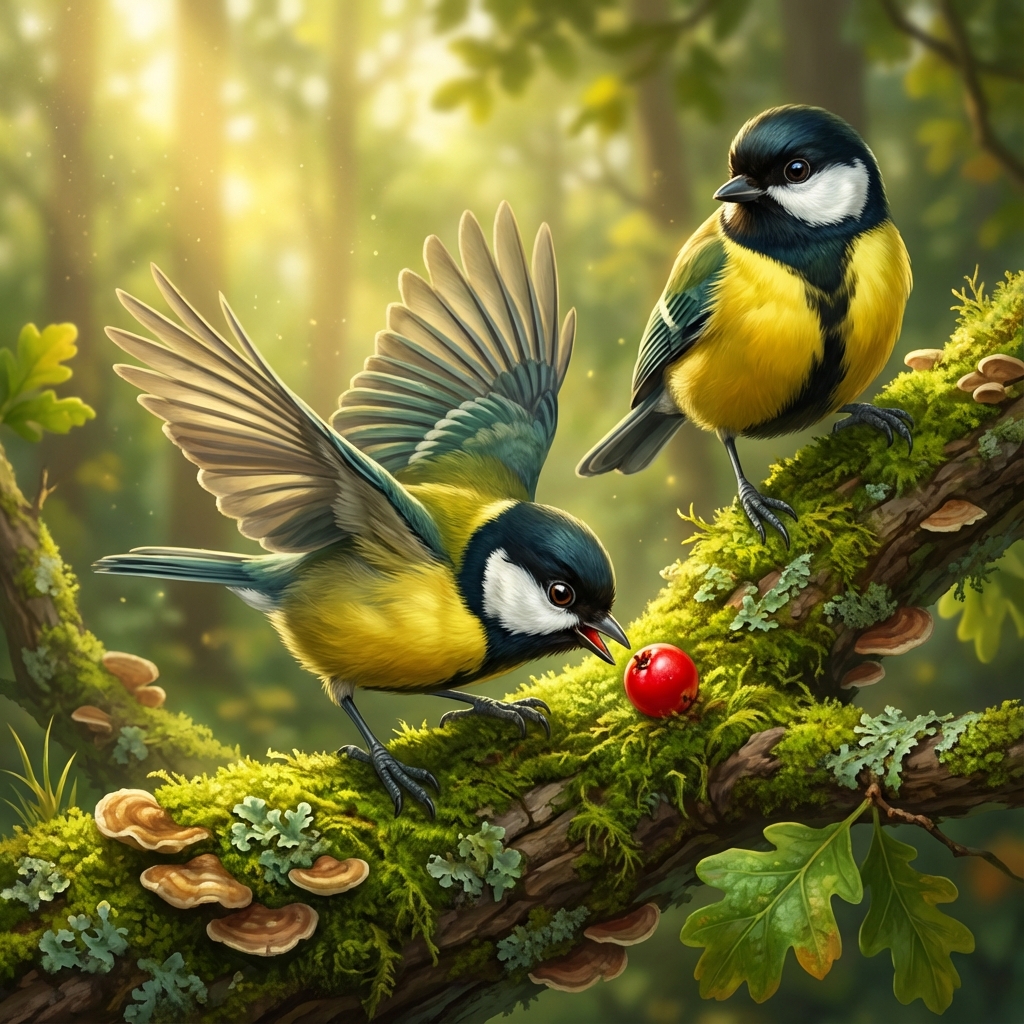 Afbeelding van een Koolmees