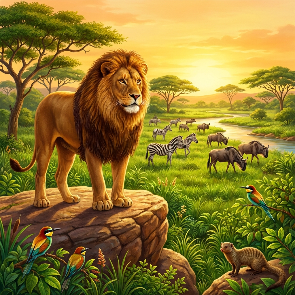 Afbeelding van een Leeuw