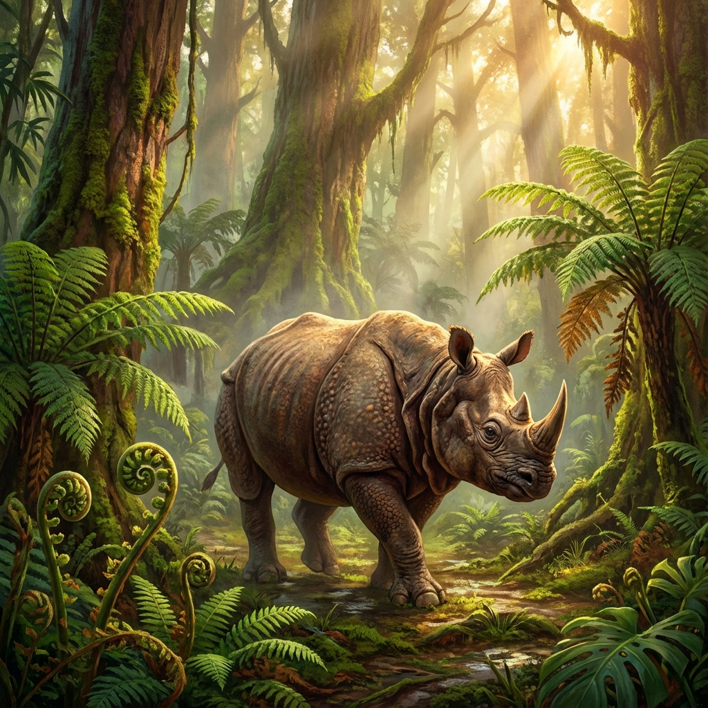 Afbeelding van een Neushoorn