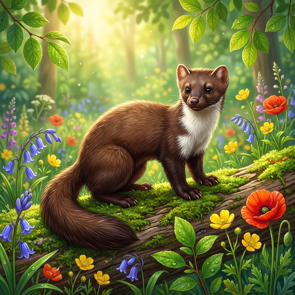 Afbeelding van een Steenmarter