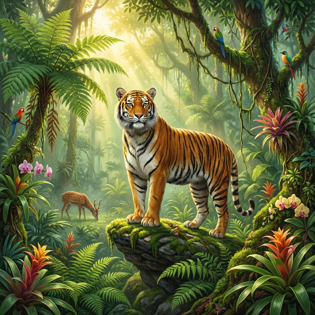 Afbeelding van een Tijger