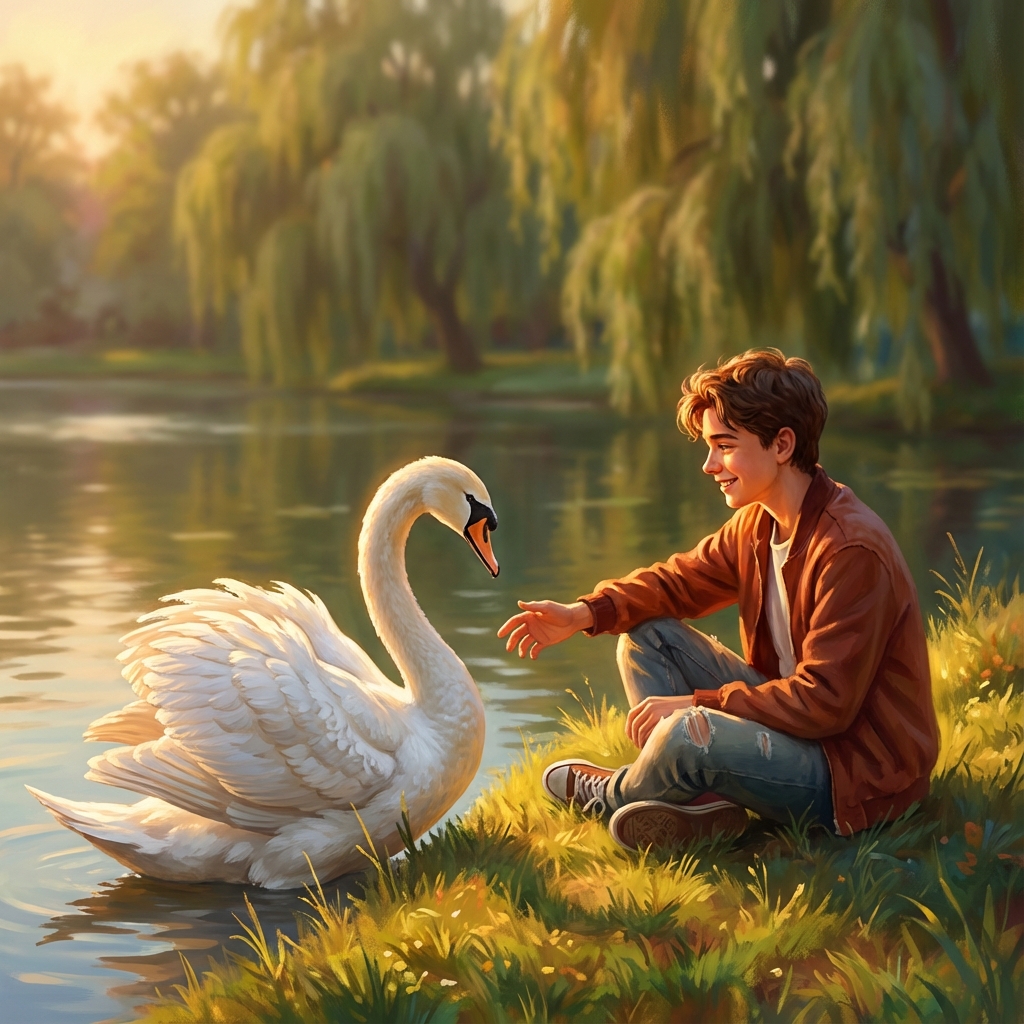 Afbeelding van een Zwaan