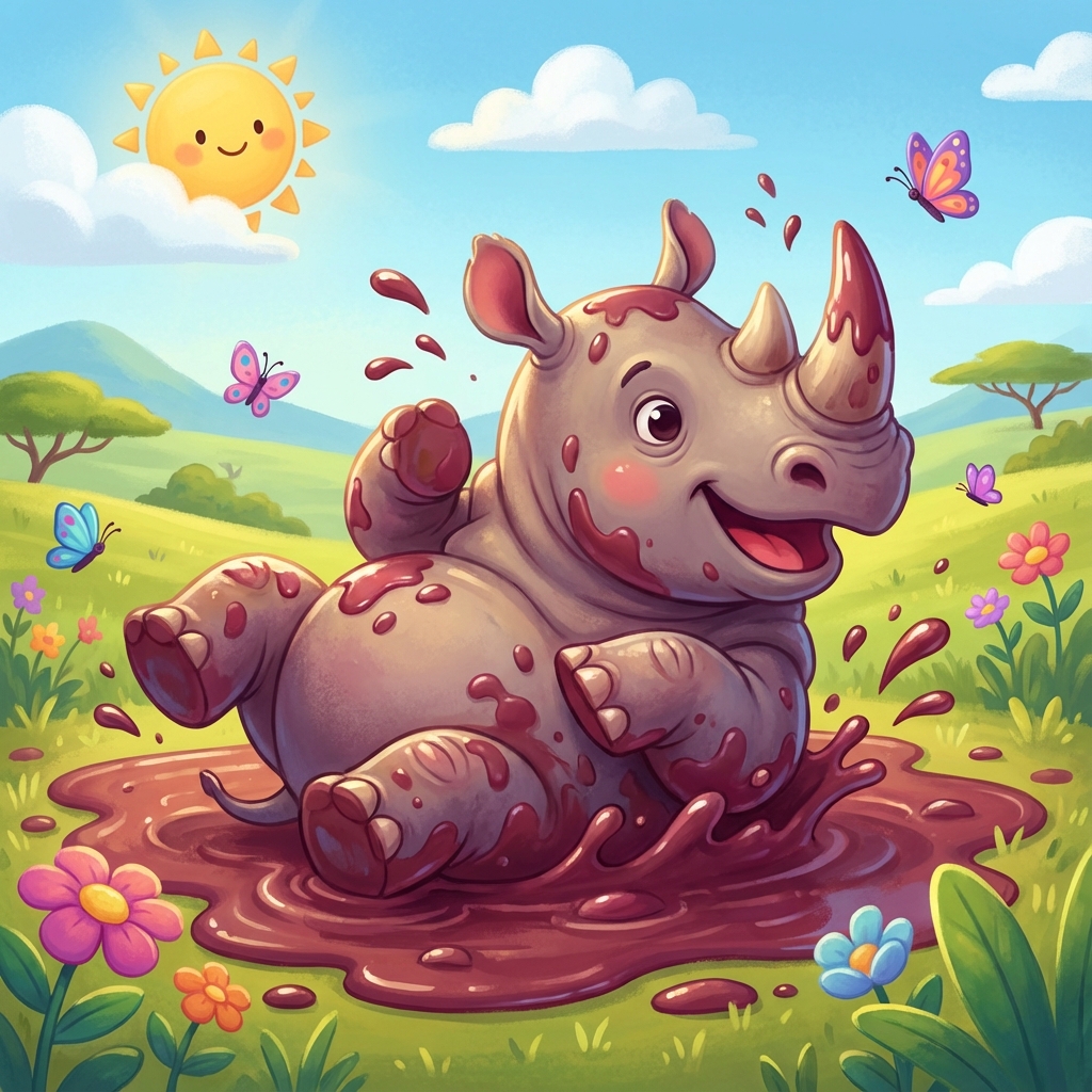 Afbeelding van een Neushoorn
