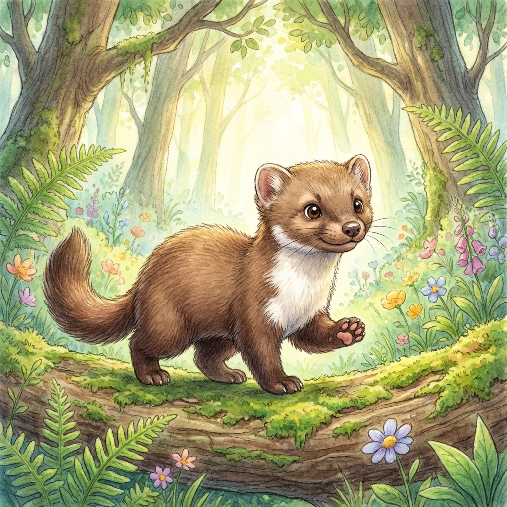 Afbeelding van een Steenmarter