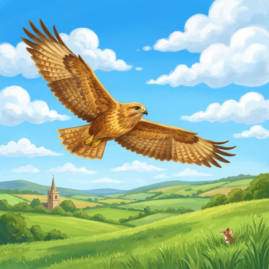 Afbeelding van een Buizerd