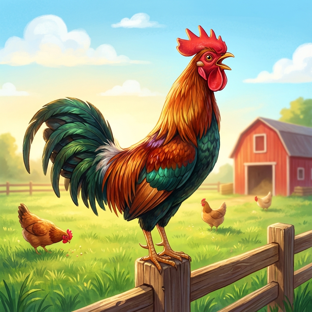 Afbeelding van een Haan