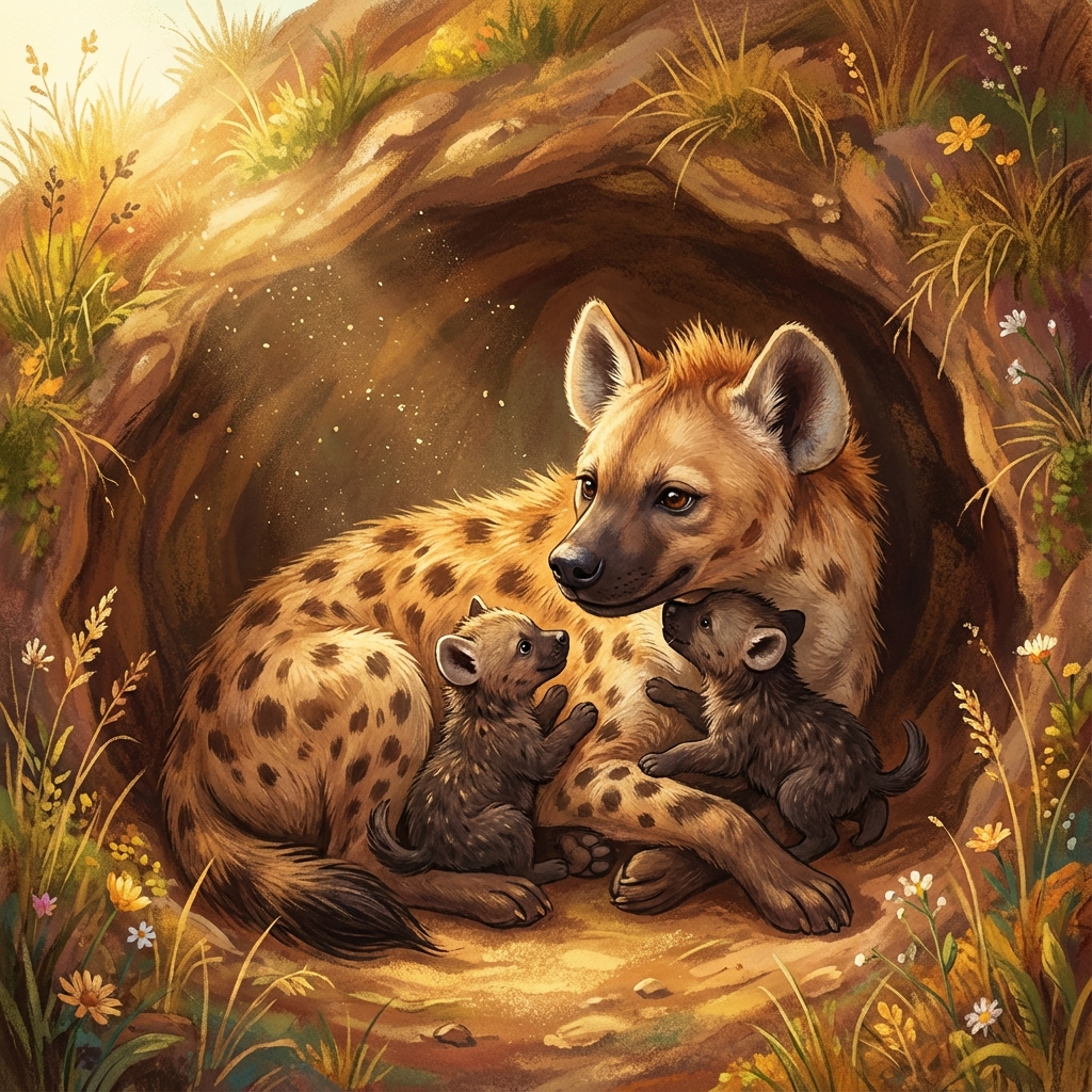 Afbeelding van een Hyena