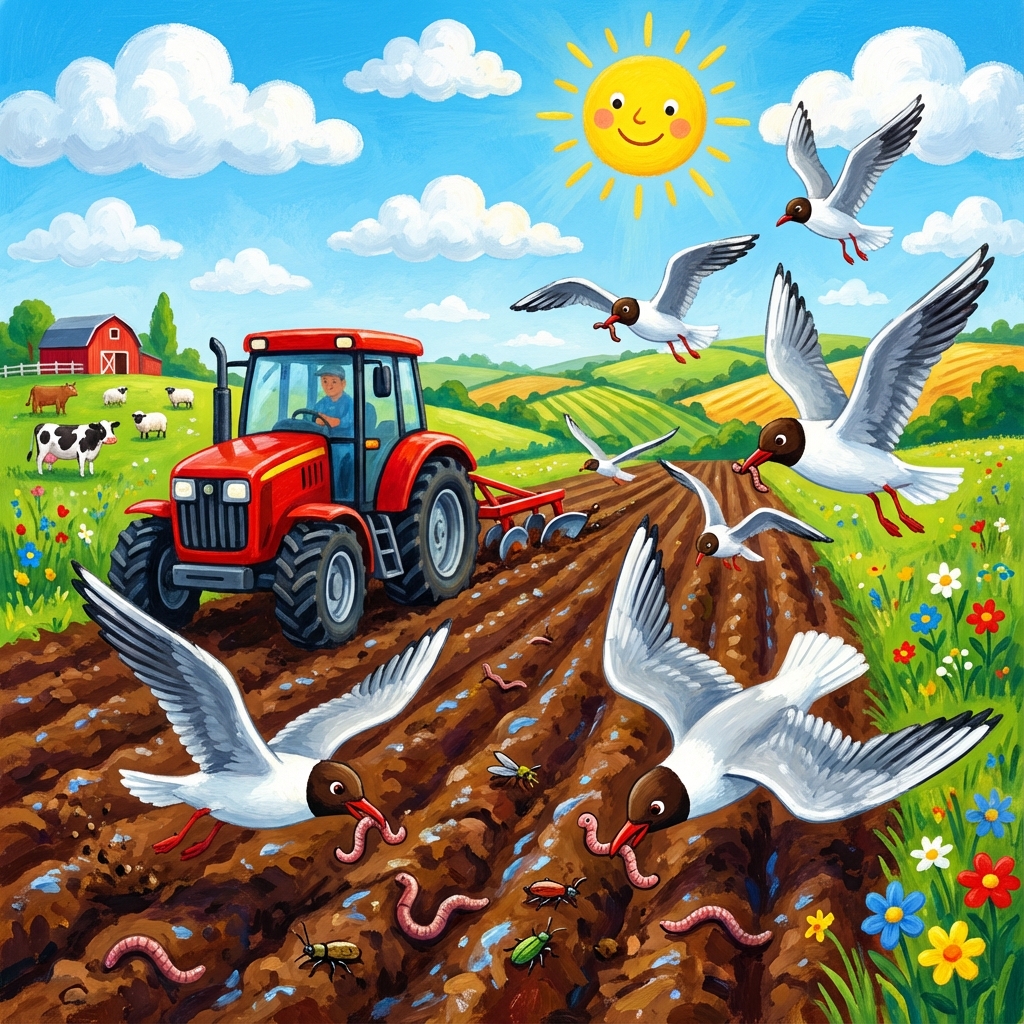 Afbeelding van een Kokmeeuw