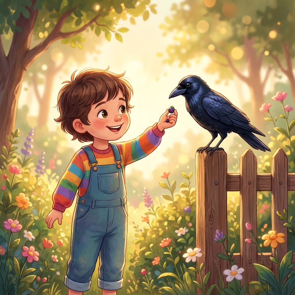 Afbeelding van een Kraai