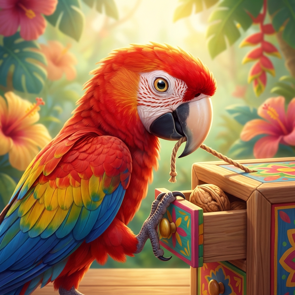 Afbeelding van een Papegaai