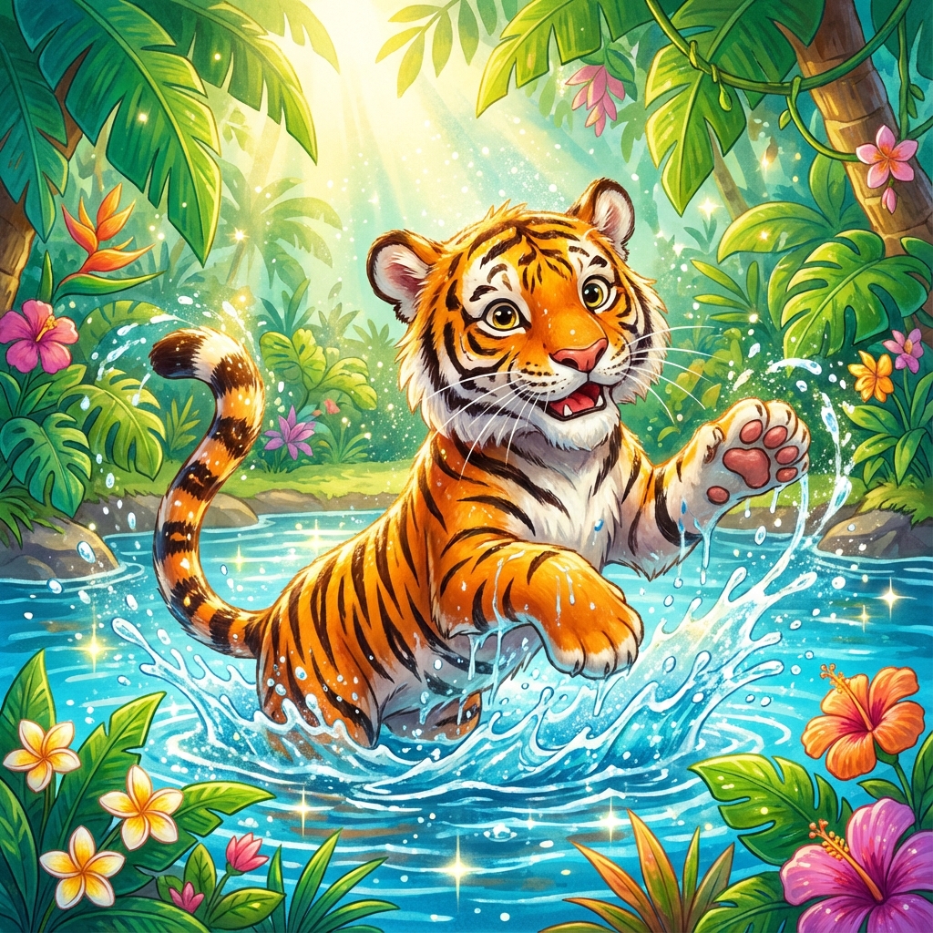 Afbeelding van een Tijger