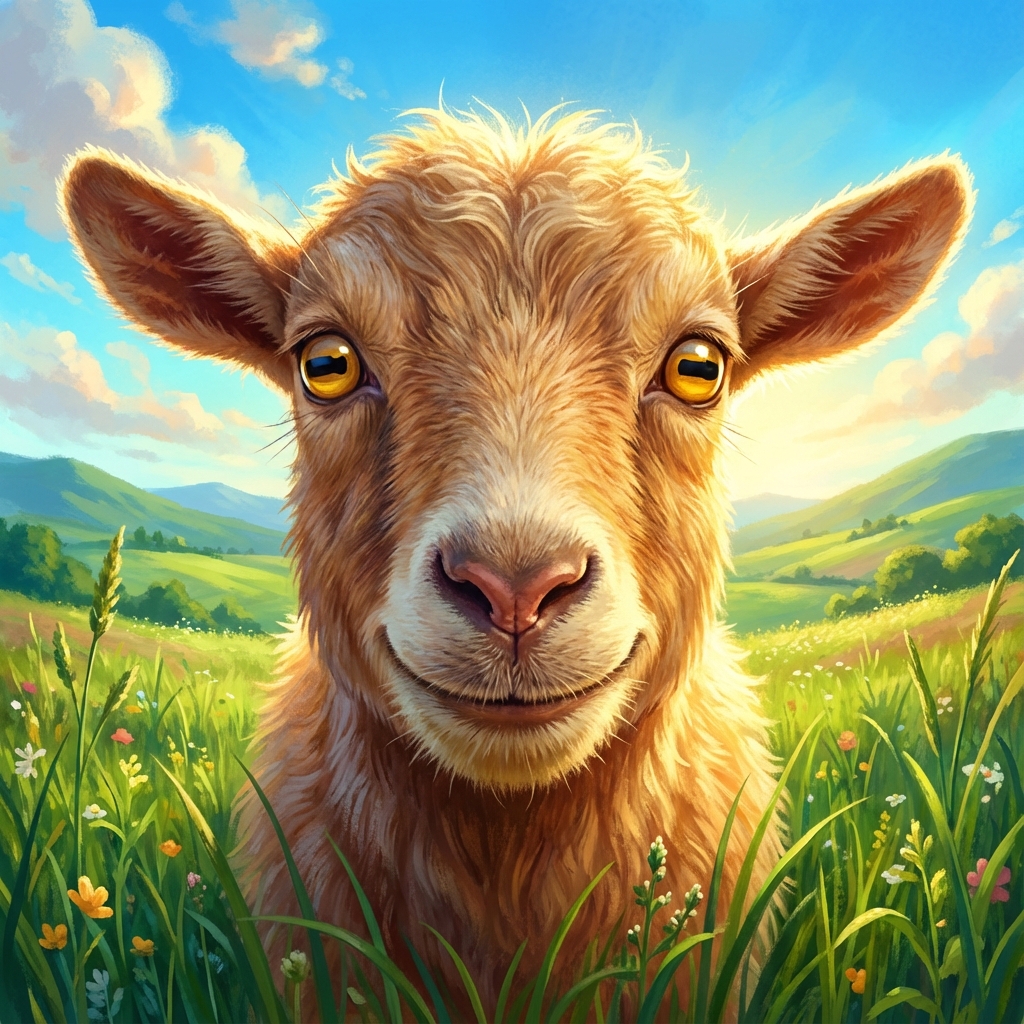 Afbeelding van een Geit