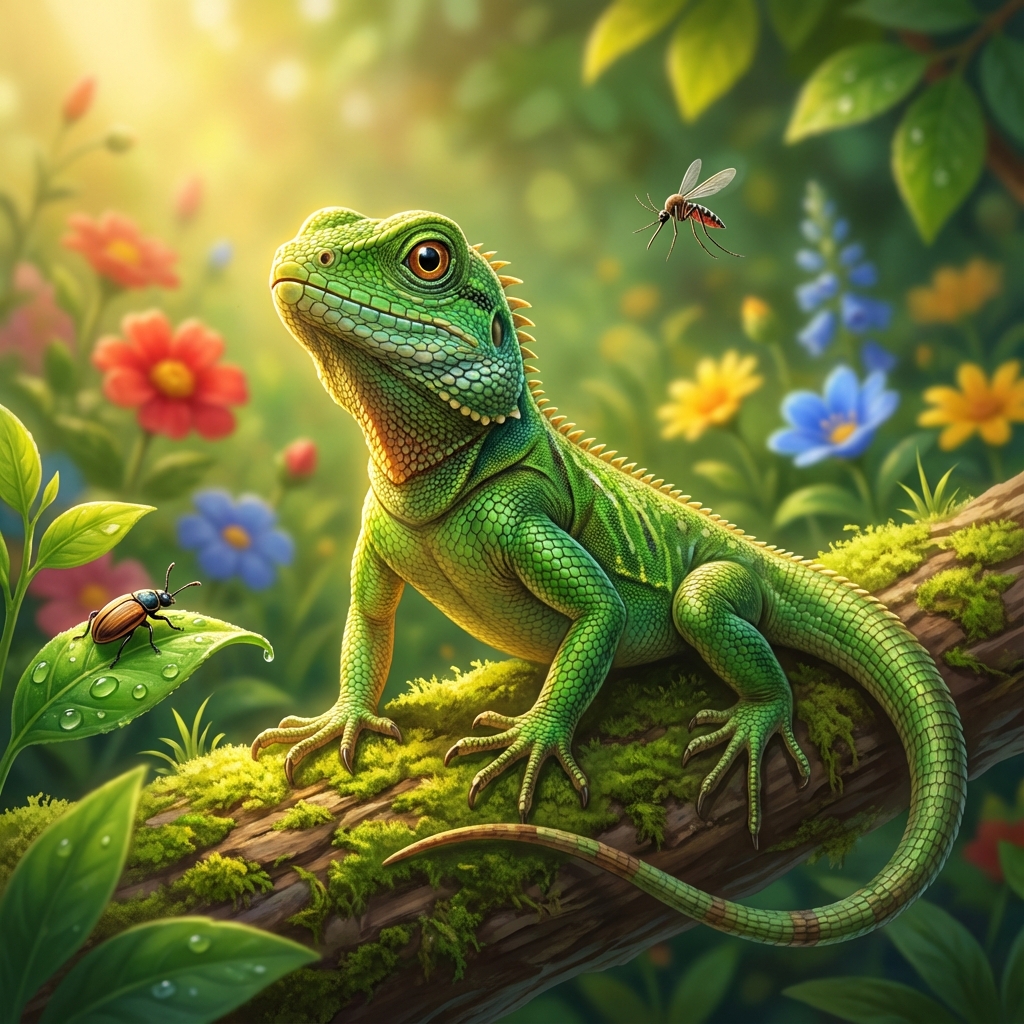 Afbeelding van een Hagedis