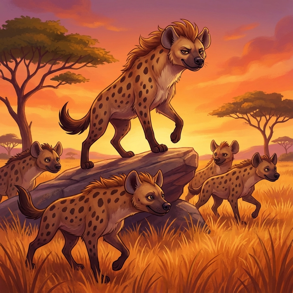 Afbeelding van een Hyena