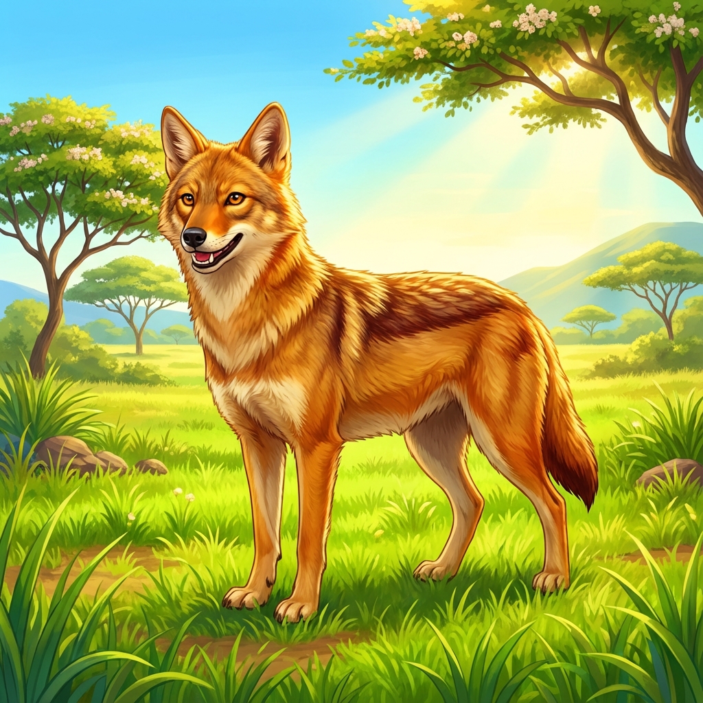 Afbeelding van een Jakhals