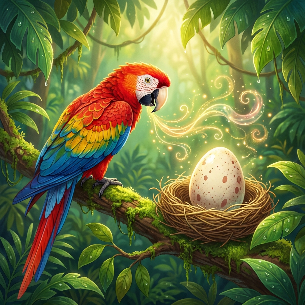 Afbeelding van een Papegaai