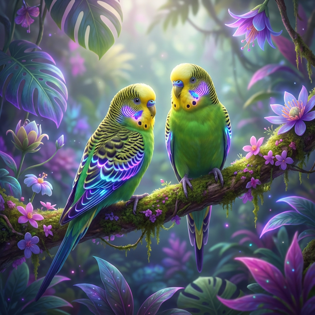 Afbeelding van een Parkiet