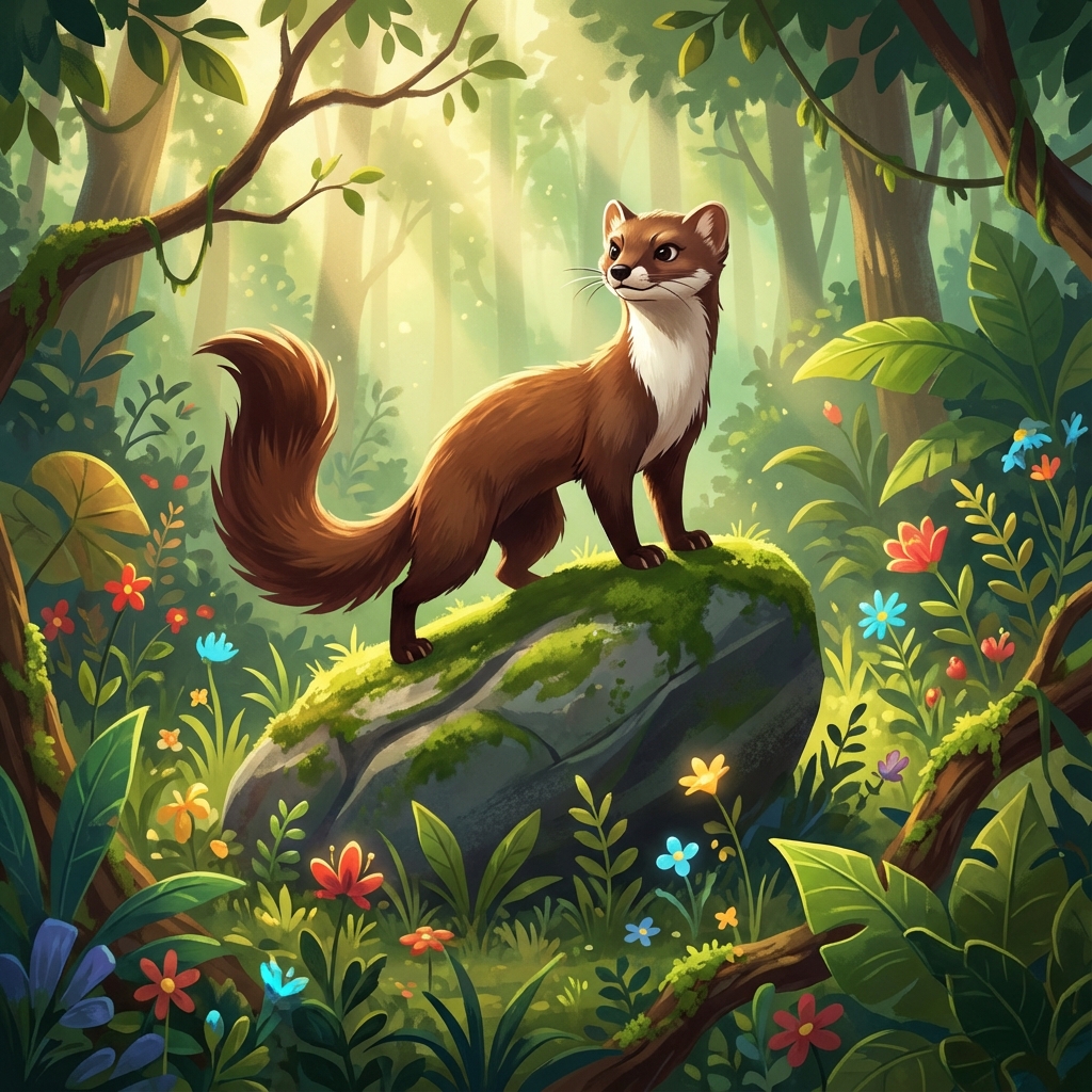 Afbeelding van een Steenmarter