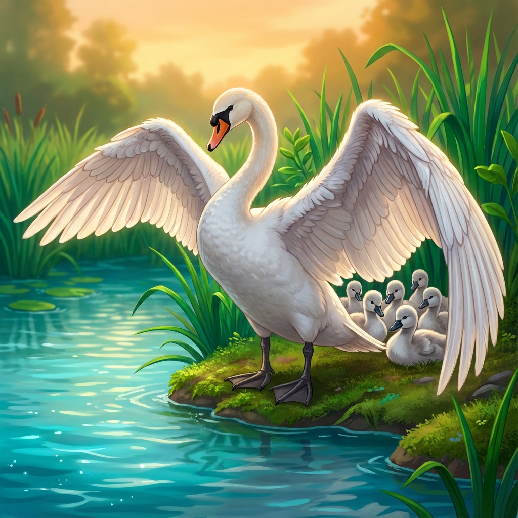 Afbeelding van een Zwaan